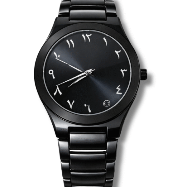 TIMAS WATCH | Gosasa Men's Fashion Quartz Watch with Middle Eastern Arabic Numeral Dial Design, Stylish Stainless Steel, Waterproof, Business Casual