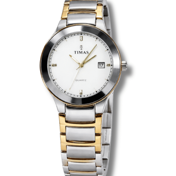 TIMAS WATCH FOR MEN- Branded Stainless Steel Chain – Premium Steel Quartz Watch