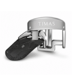 TIMAS WATCH FOR MEN – Leather Strap Black – Silver Dial – Orignal Premium Quartz Dial Timas Watch - Image 4