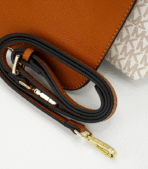 Michael Kors Jet Set Medium Wristlet Bag – Signature Logo Canvas Wallet - Image 11