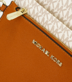 Michael Kors Jet Set Medium Wristlet Bag – Signature Logo Canvas Wallet - Image 6
