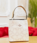 Coach Small Town Bucket Bag White – Women’s Luxury Designer Handbag