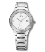 TIMAS Luxury Watch For Business Men | Stainless Steel | White Color | Luxury Feel Elegance